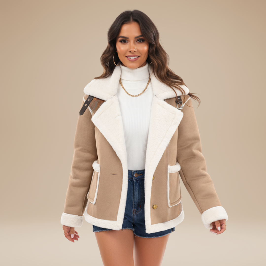 Silvia | Giacca Donna con Colletto Ampio ed Elegante