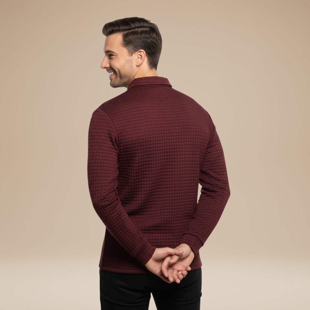 Enrico | Long-Sleeved Polo Shirt