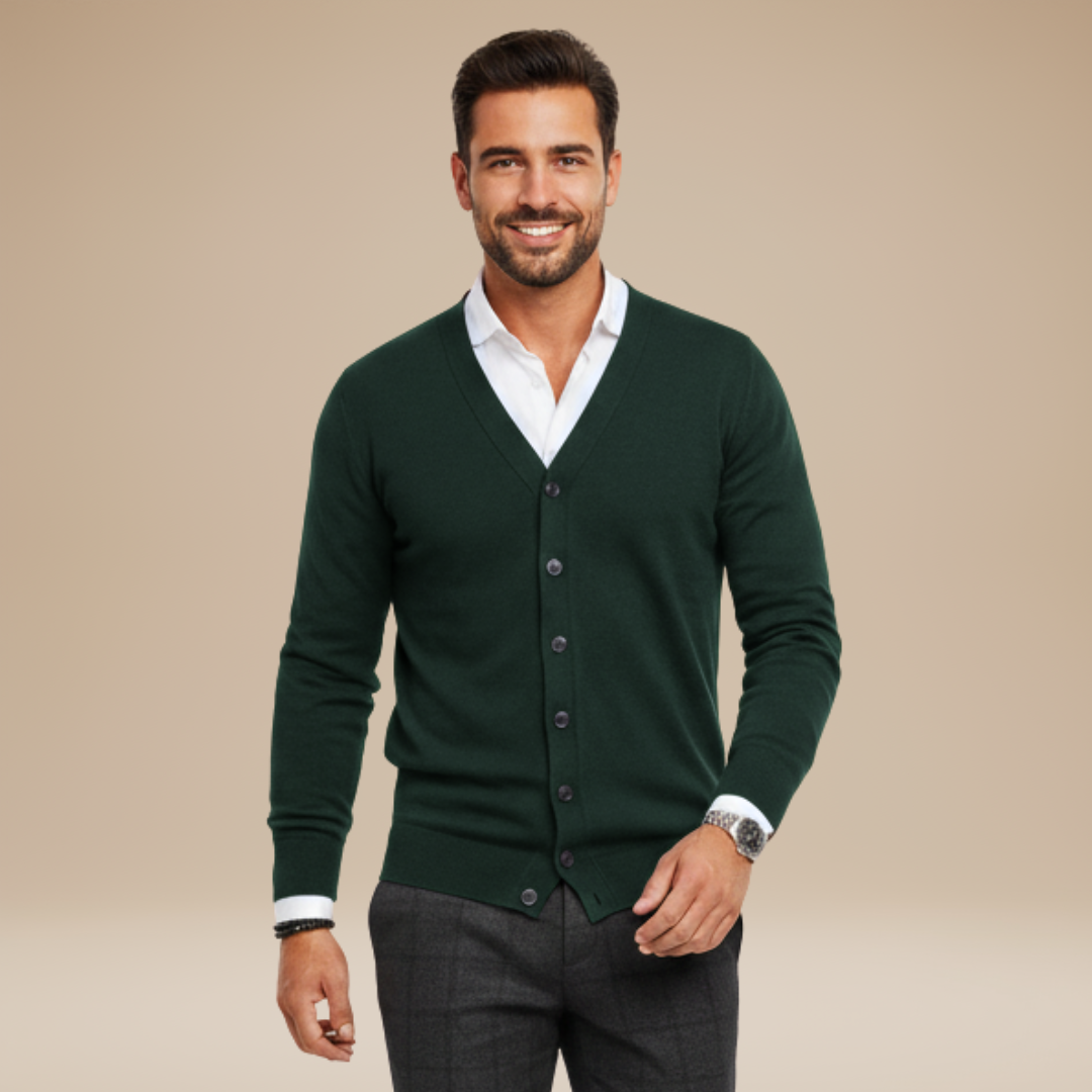 Valentino | Cardigan Uomo con Bottoni Chic e Raffinato