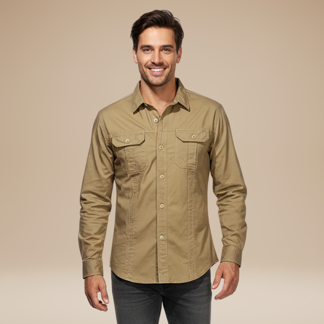 Niccolò | Camicia Uomo Outdoor Stile Pulito e Deciso