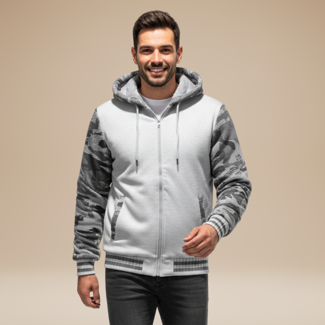 Pietro | Giacca Uomo con Cappuccio dal Comfort Avvolgente