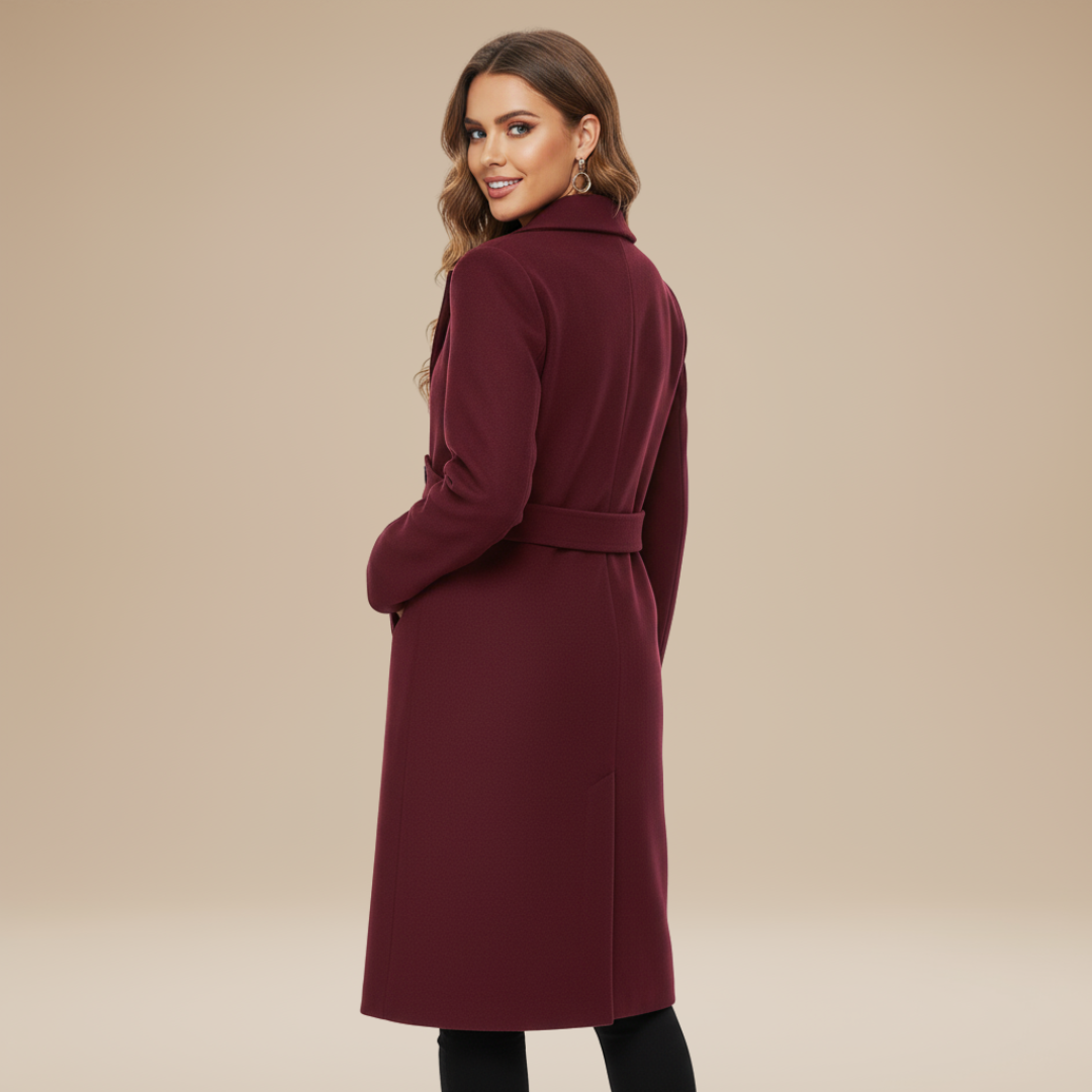 Rachele | Cappotto Lungo Donna Versatile e Moderno