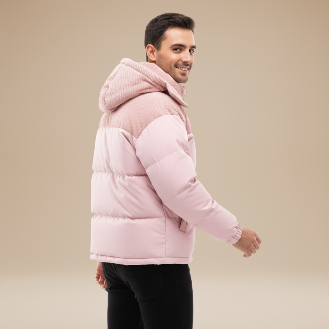 Mariano | Piumino Invernale Uomo con Cappuccio