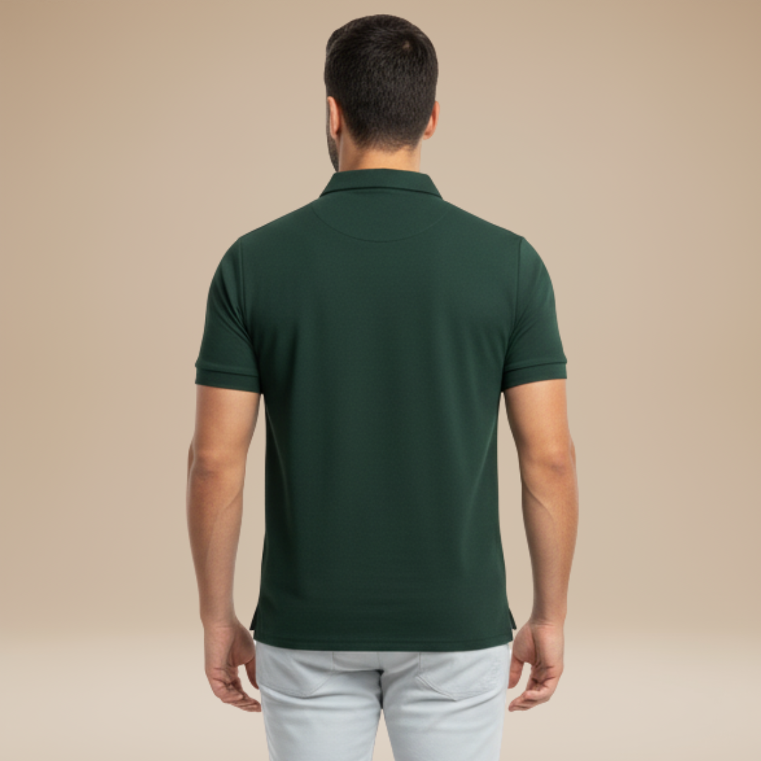 Aero | Polo Uomo con Mezza Zip Elegante