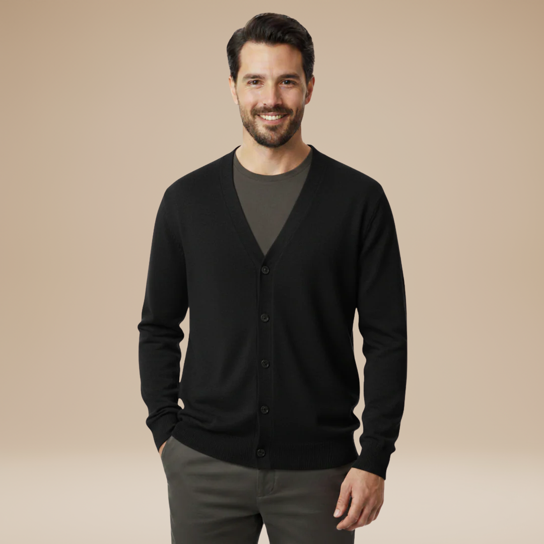 Alaric | Men's Cashmere Blend Cardigan