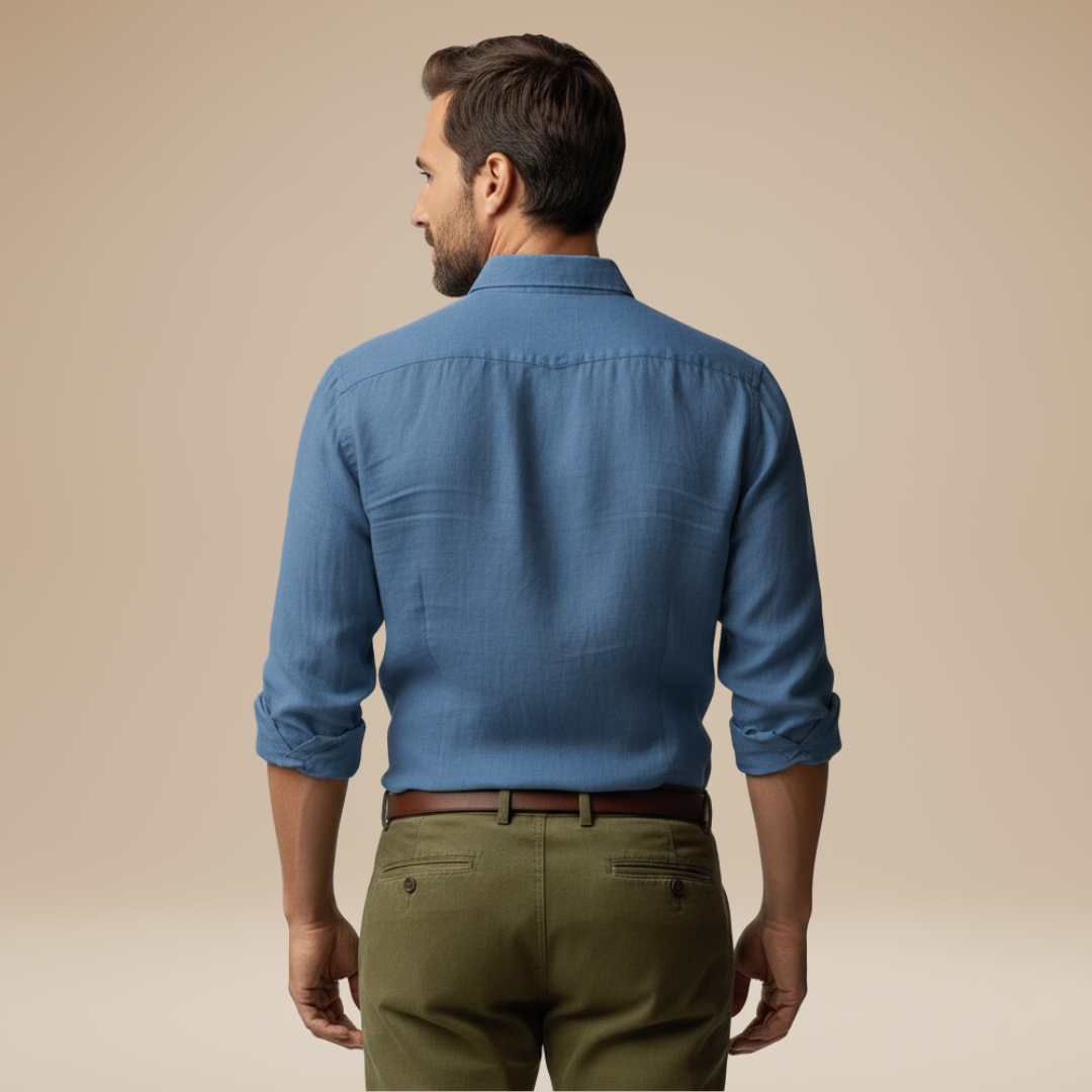 Lido | Camicia Uomo Leggera Stile Naturale e Chic