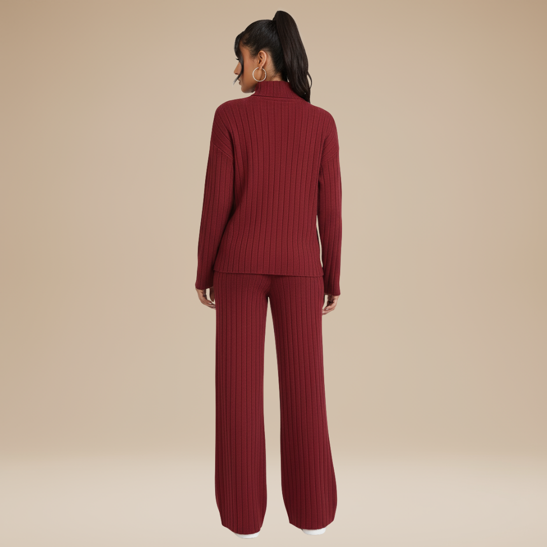 Marta | Completo Donna a Coste Elegante e Morbido