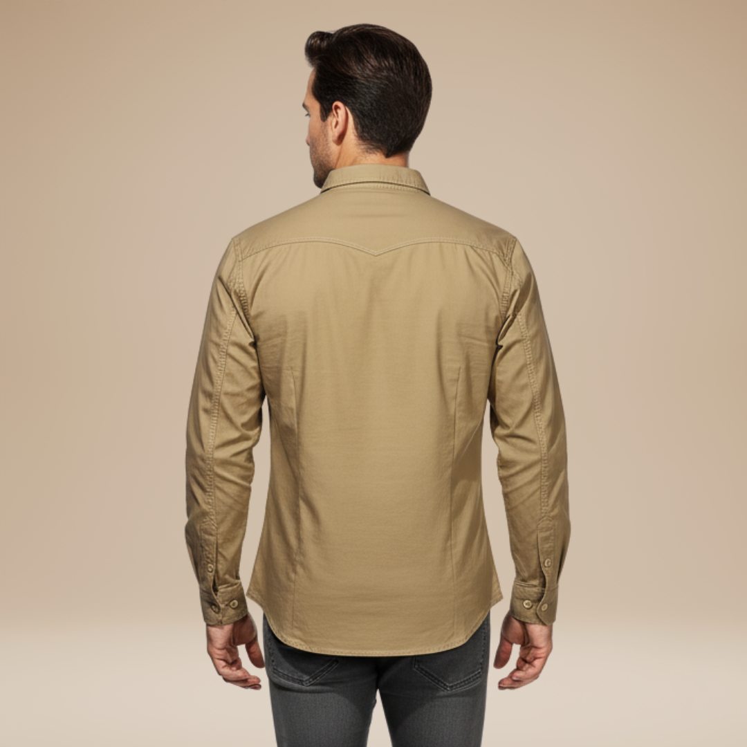 Niccolò | Camicia Uomo Outdoor Stile Pulito e Deciso