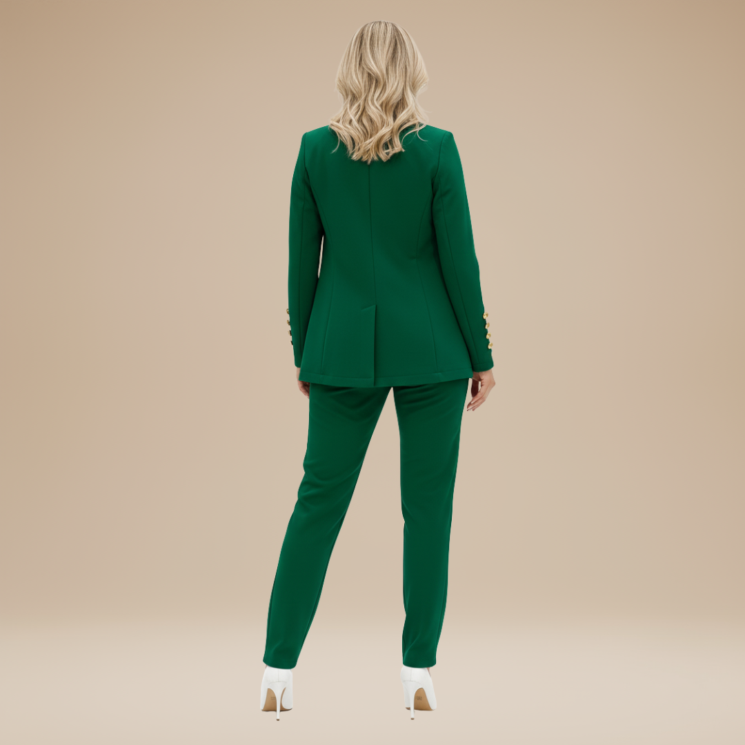 Evelina | Women's Blazer and Trousers Set with a Clean Cut
