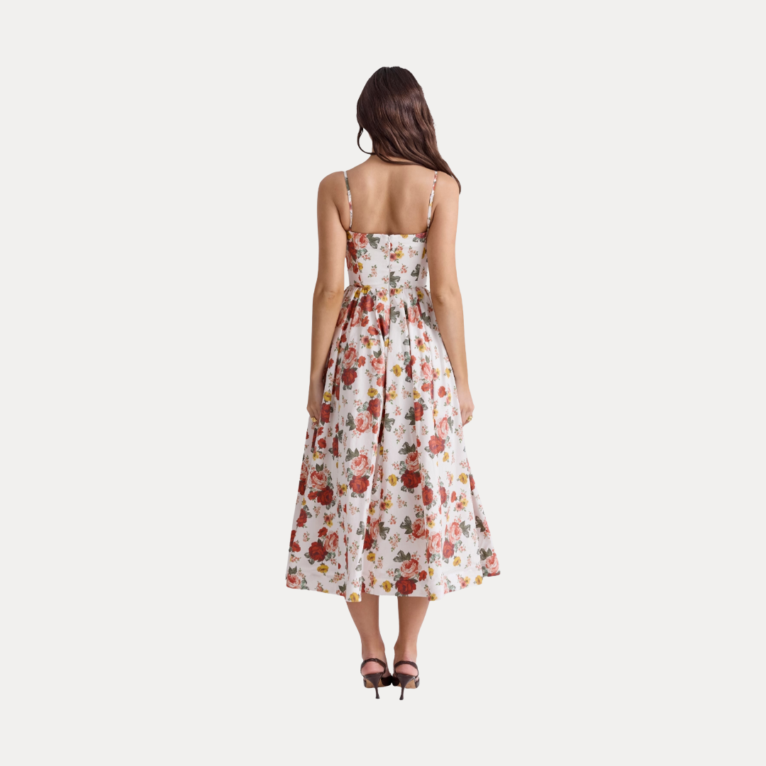 Gemma | Abito Midi con Spalline