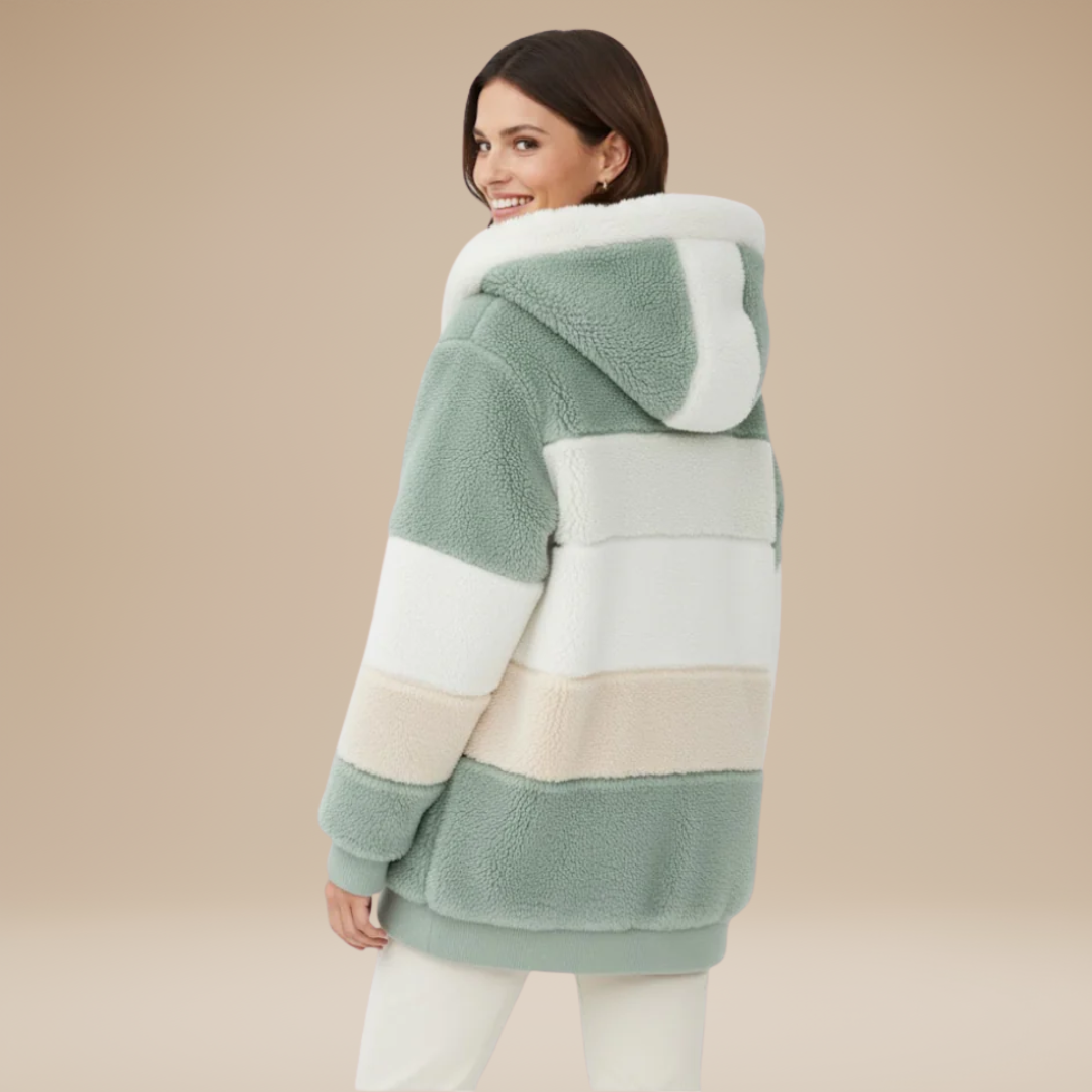 Aurora | Teddy Jacket with Hood