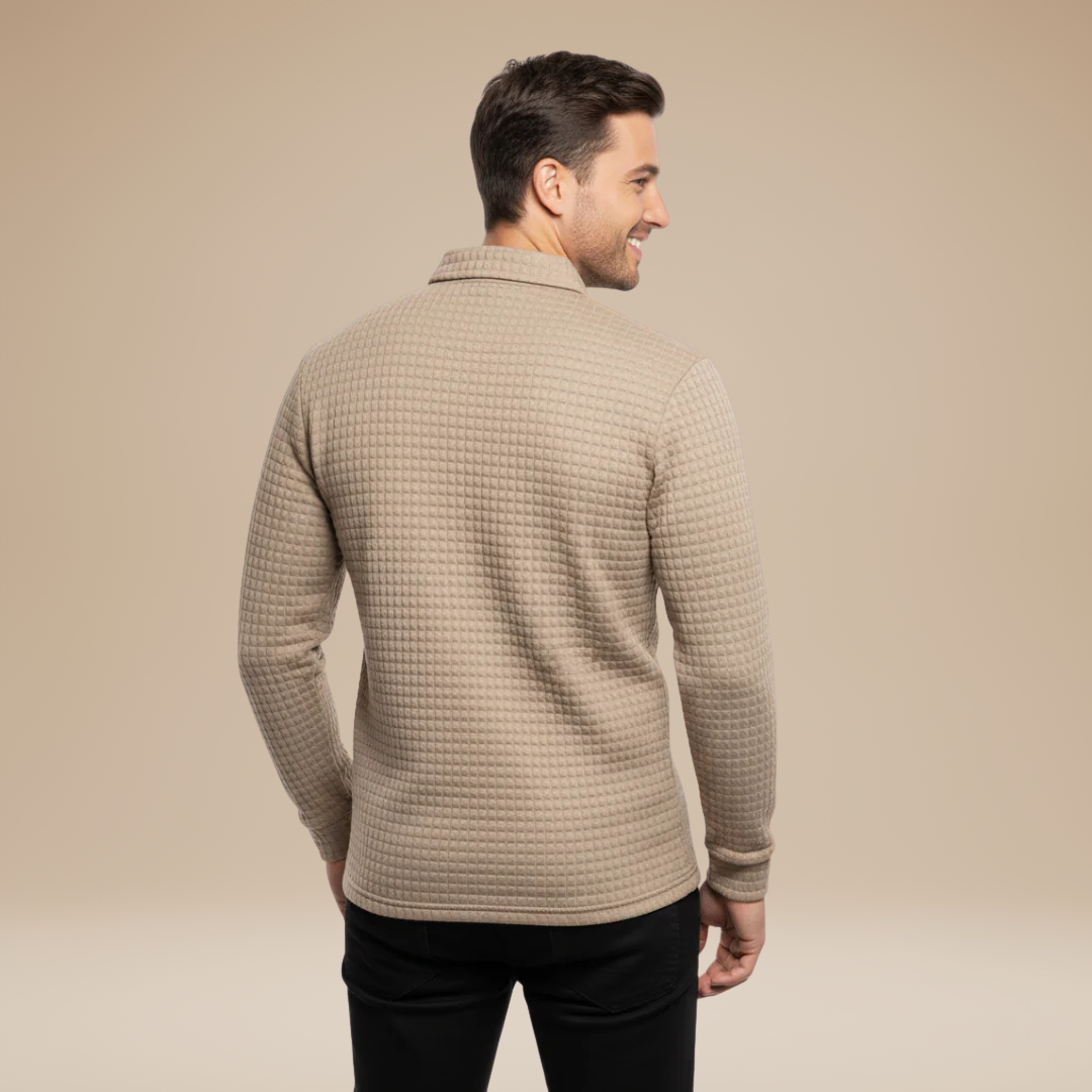 Enrico | Long-Sleeved Polo Shirt