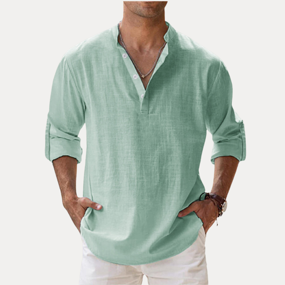 Luca | Camicia Henley da Uomo