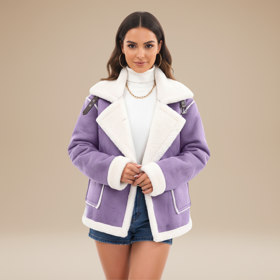 Silvia | Giacca Donna con Colletto Ampio ed Elegante