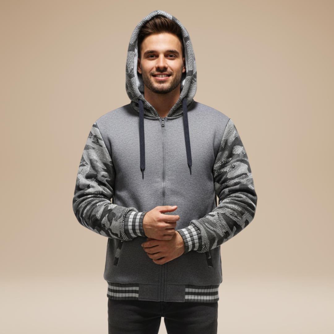 Pietro | Giacca Uomo con Cappuccio dal Comfort Avvolgente