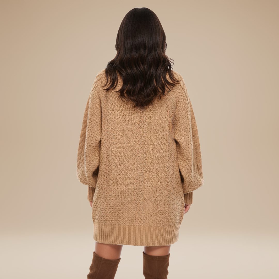 aaSara | Maglione Donna Oversize Stile Chic Autunnale