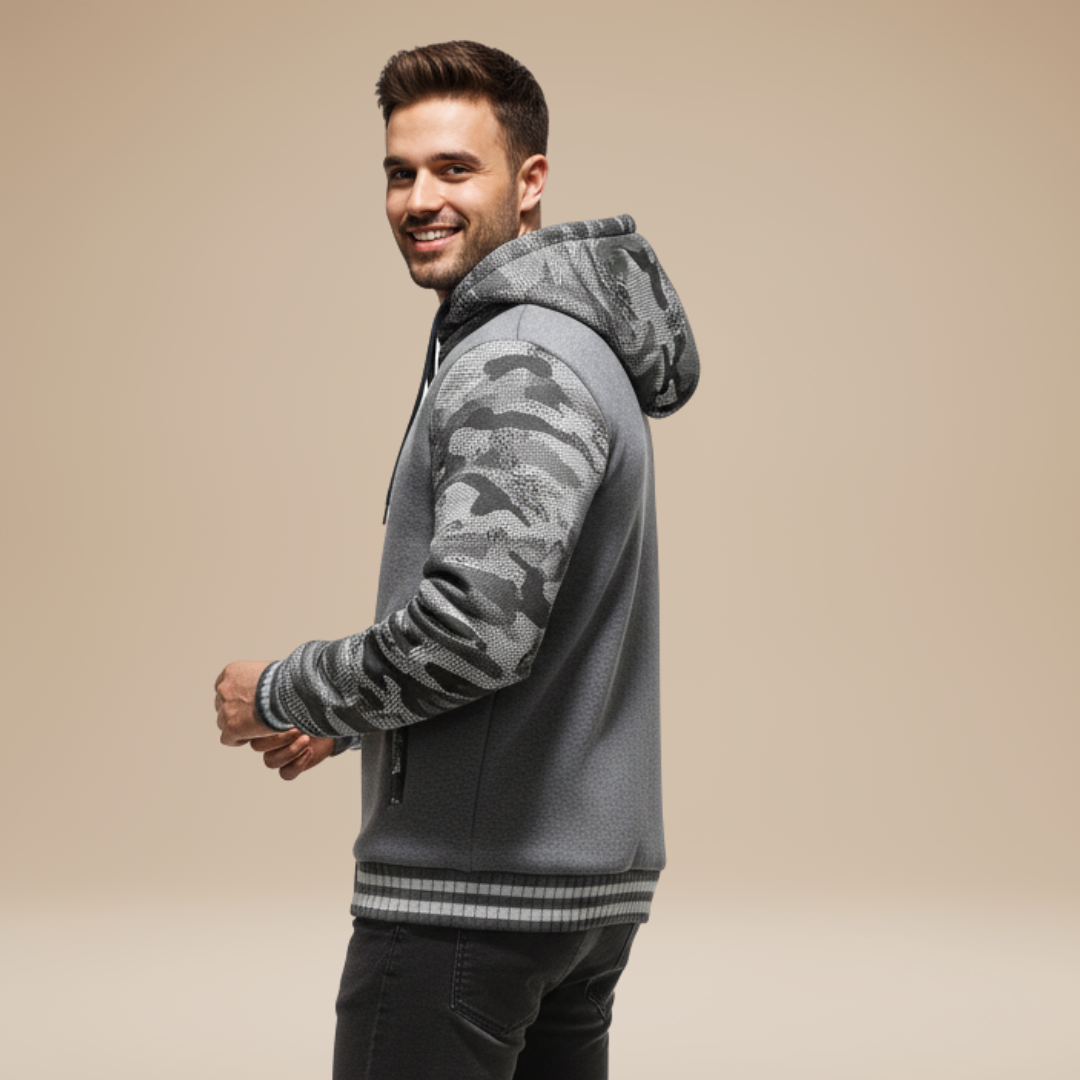 Pietro | Giacca Uomo con Cappuccio dal Comfort Avvolgente