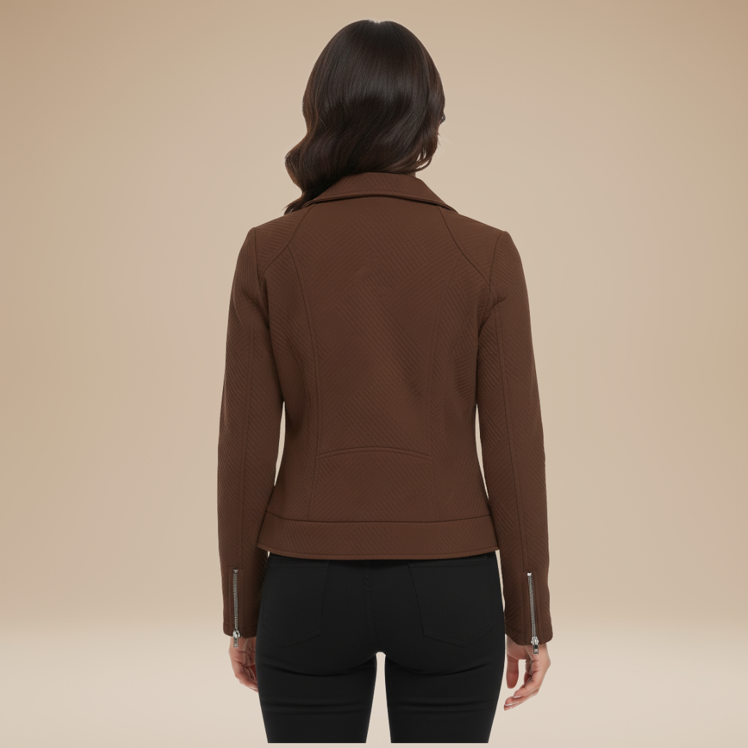 Vera | Giacca Biker Donna Stile Chic Contemporaneo