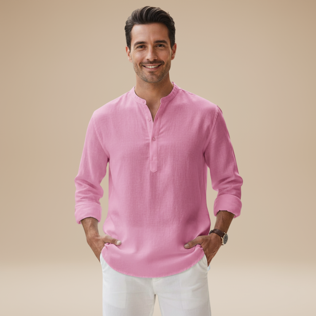 Luca | Men's Henley Shirt