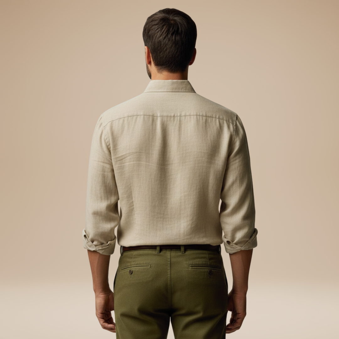 Lido | Camicia Uomo Leggera Stile Naturale e Chic