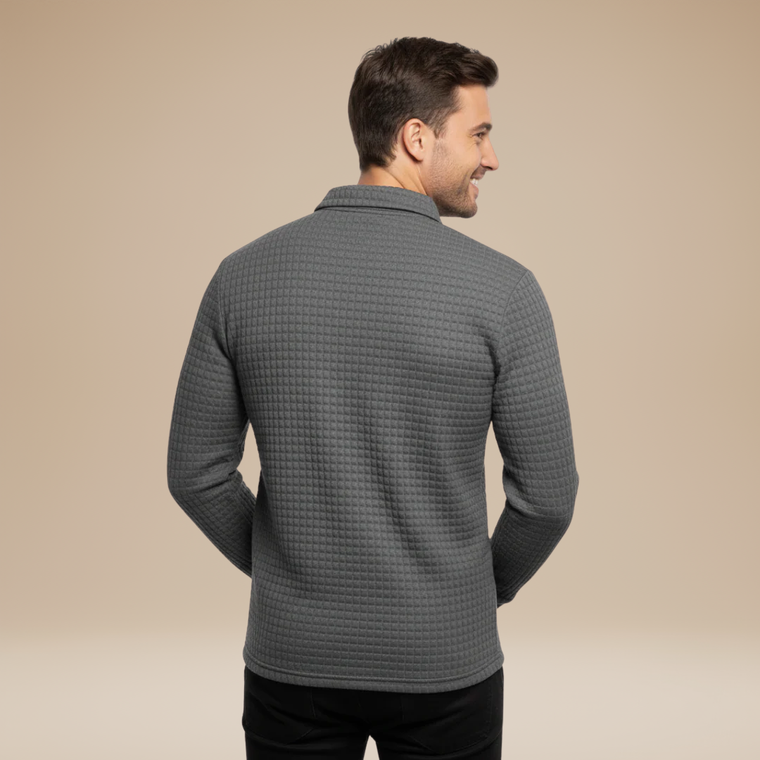 Enrico | Long-Sleeved Polo Shirt