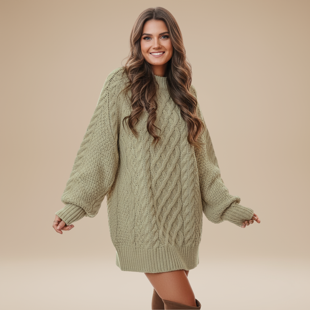 aaSara | Maglione Donna Oversize Stile Chic Autunnale