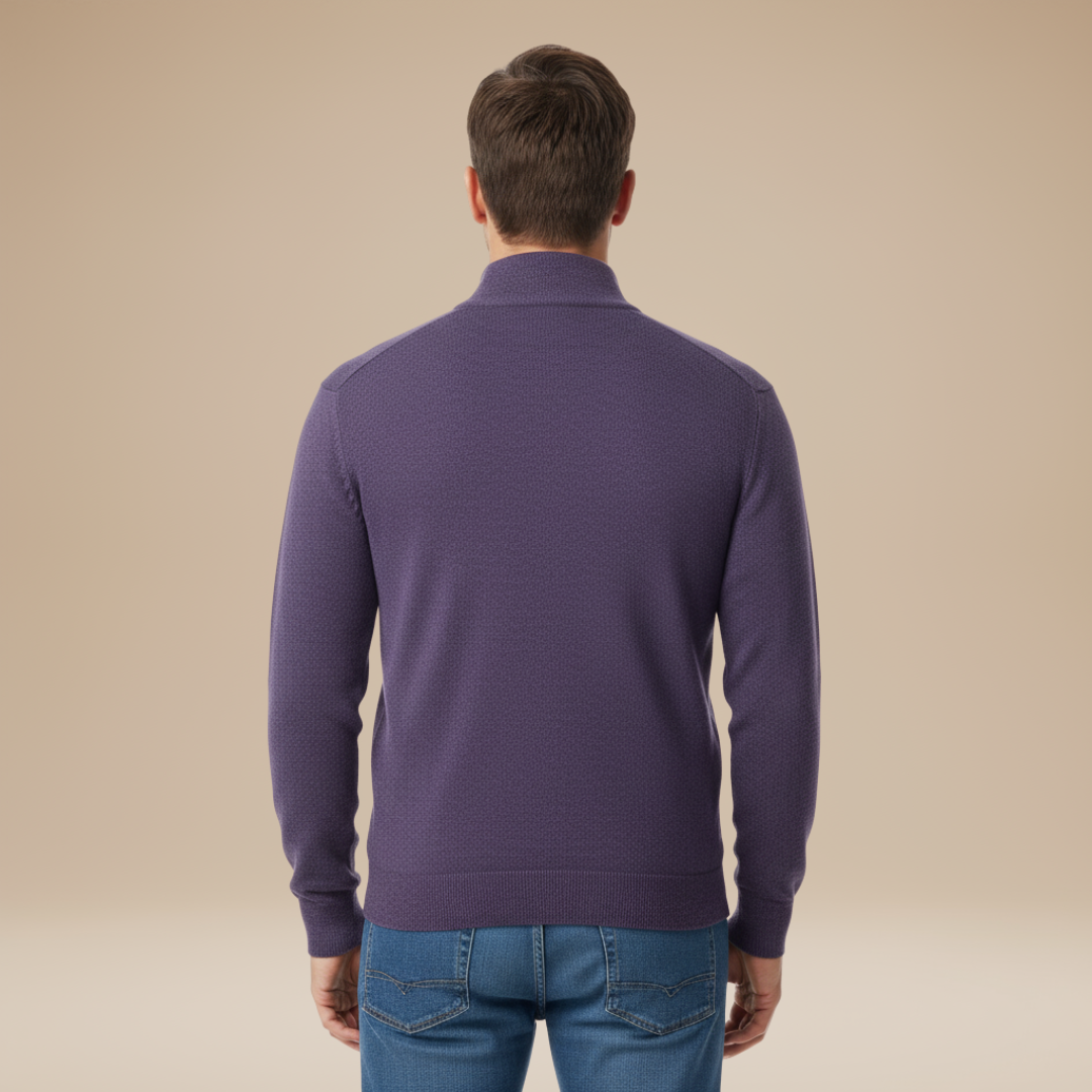 Modesto | Maglia Uomo Collo Zip Stile Essenziale