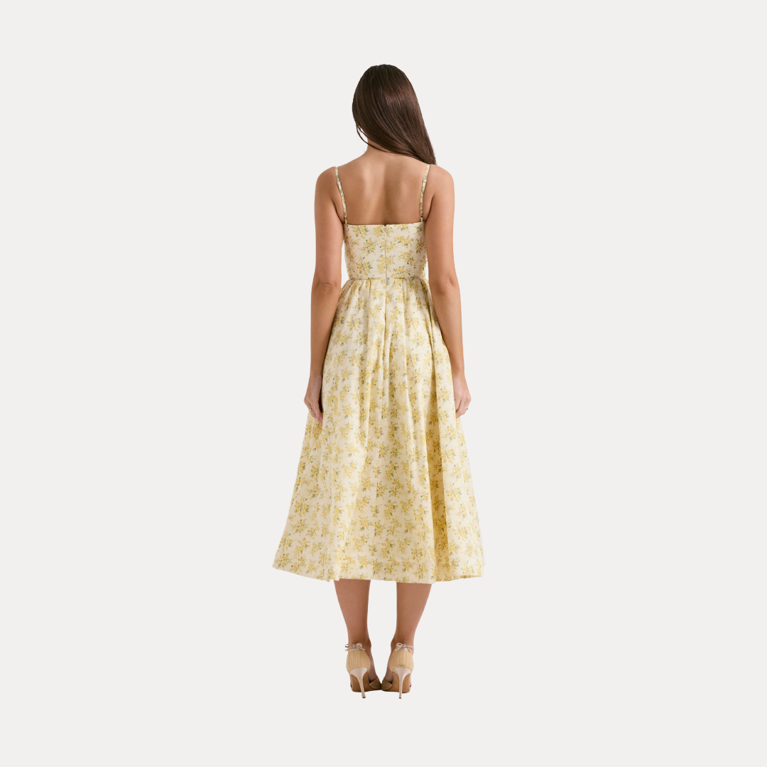 Gemma | Abito Midi con Spalline