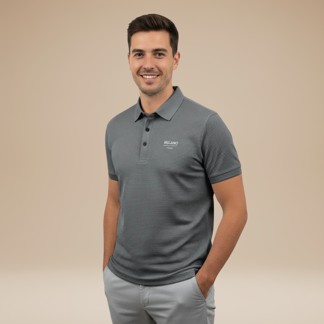 Luca | Polo Uomo Elegante Stile Italiano Classico