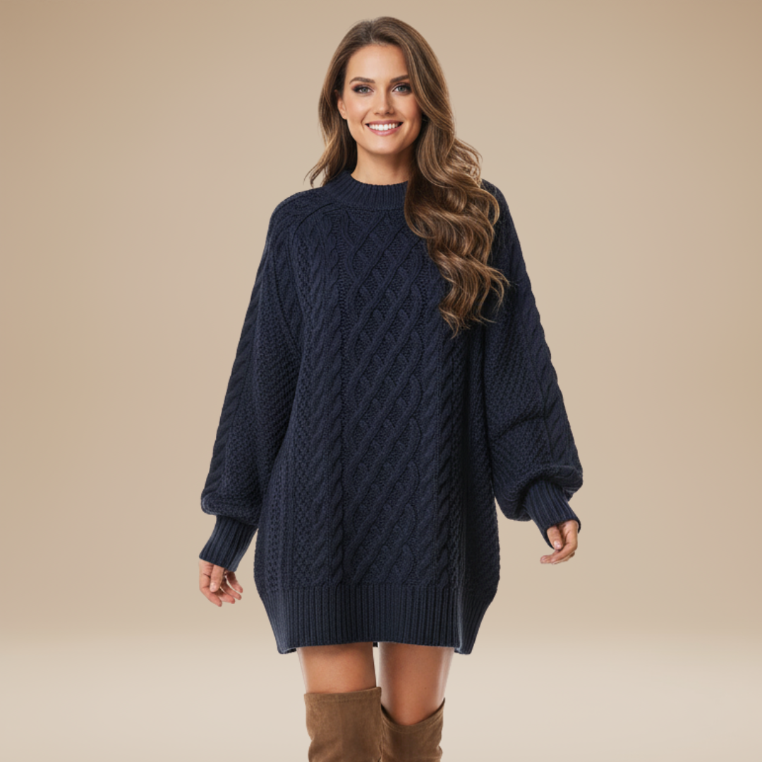 aaSara | Maglione Donna Oversize Stile Chic Autunnale