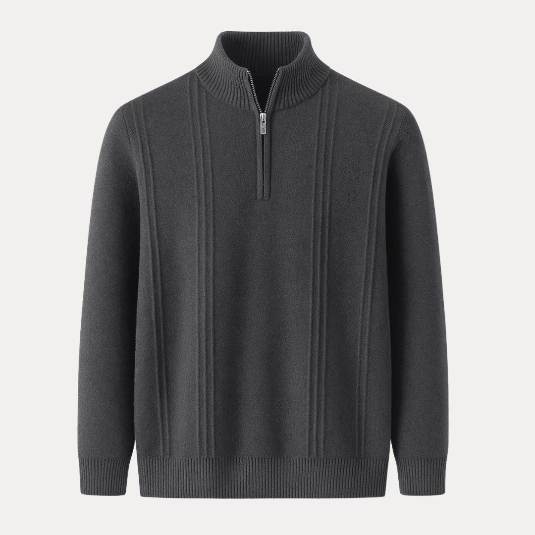 Alessio | Ribbed Turtleneck Sweater
