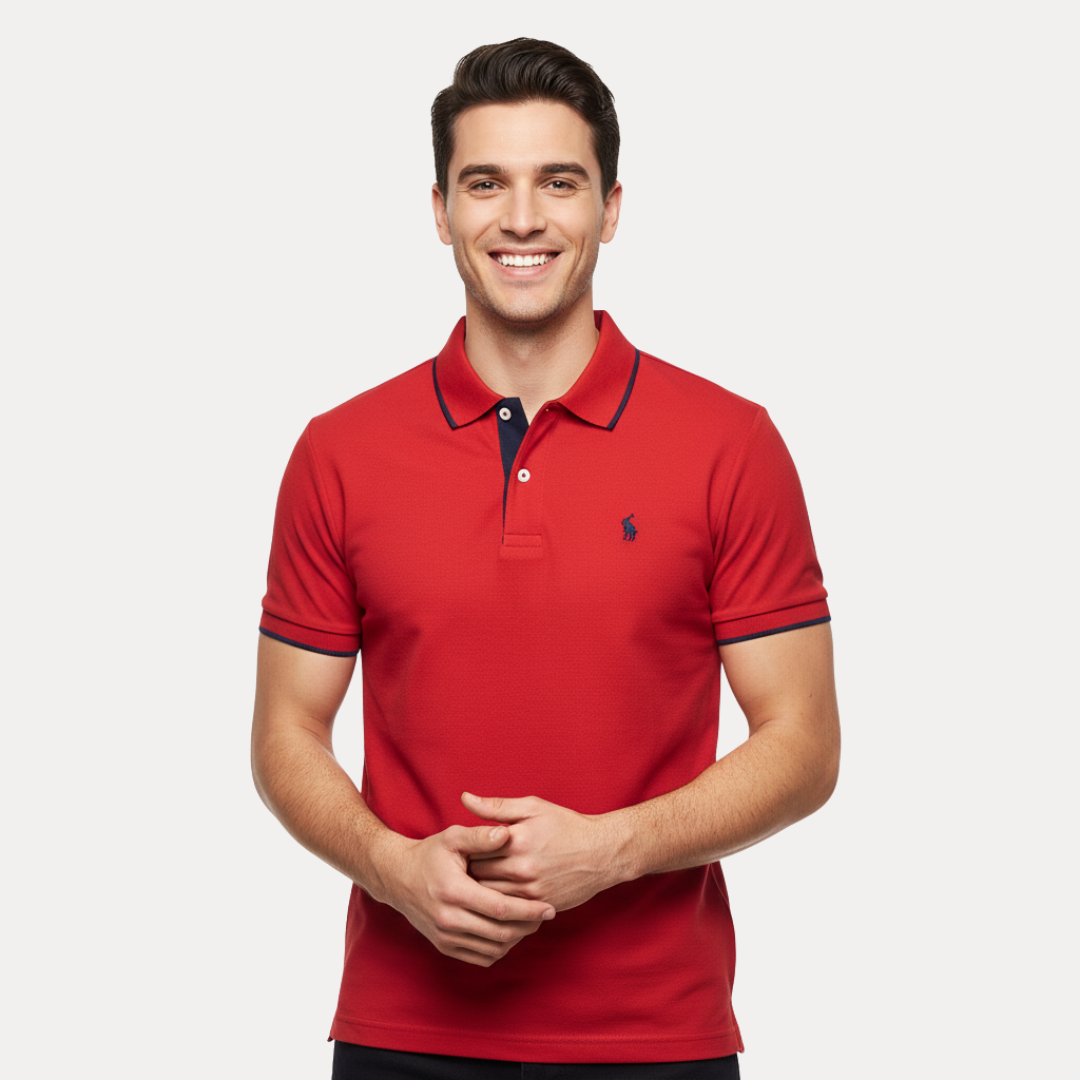 Marco | Polo Uomo Elegante in Piqué