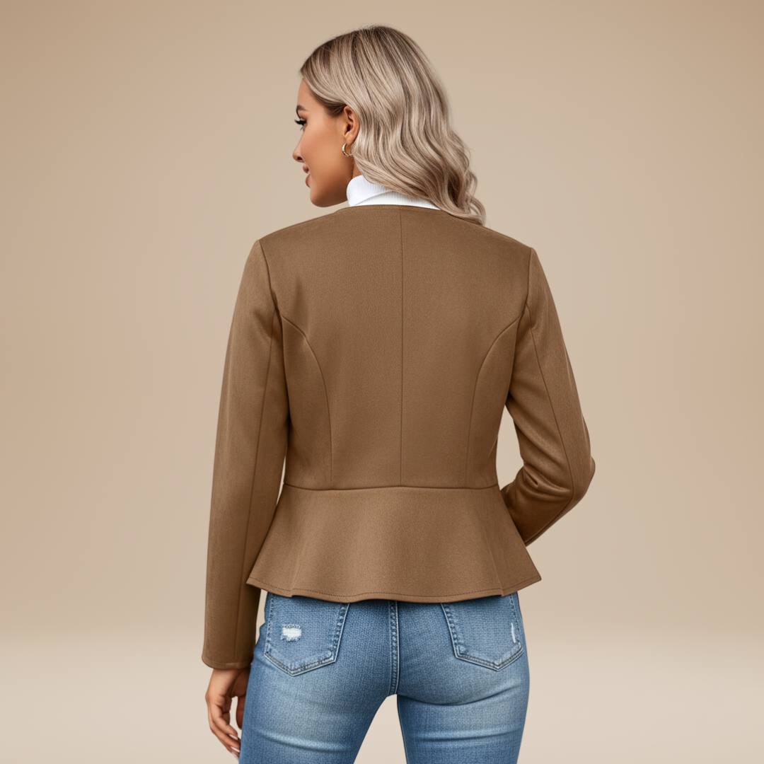 Gioia | Giacca Donna con Zip dal Design Pulito