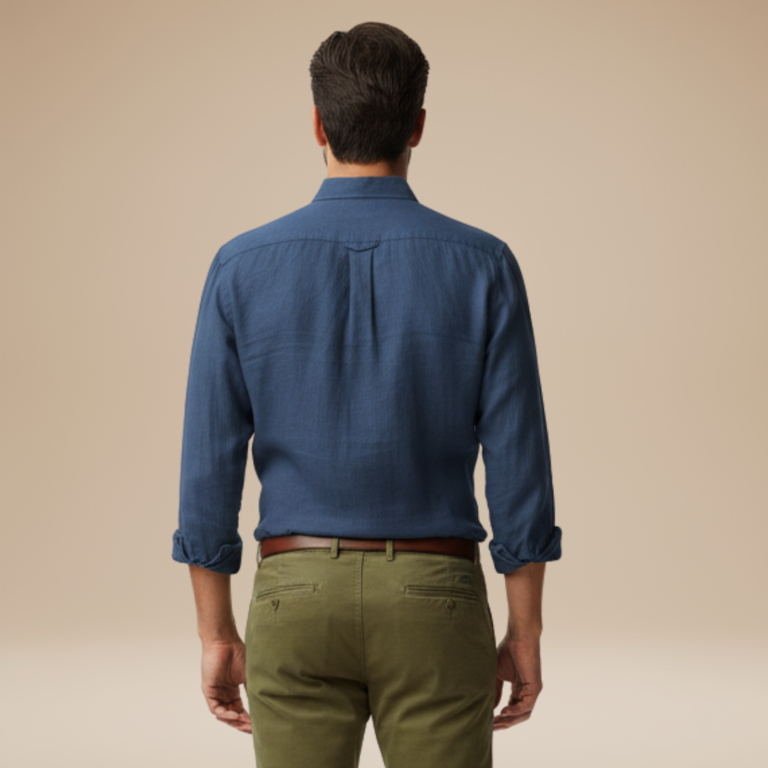 Lido | Camicia Uomo Leggera Stile Naturale e Chic