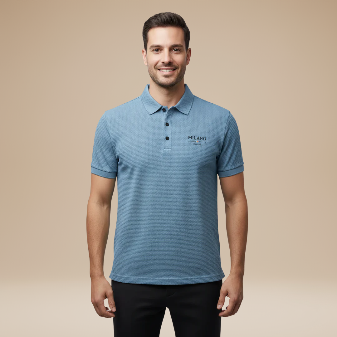 Luca | Polo Uomo Elegante Stile Italiano Classico