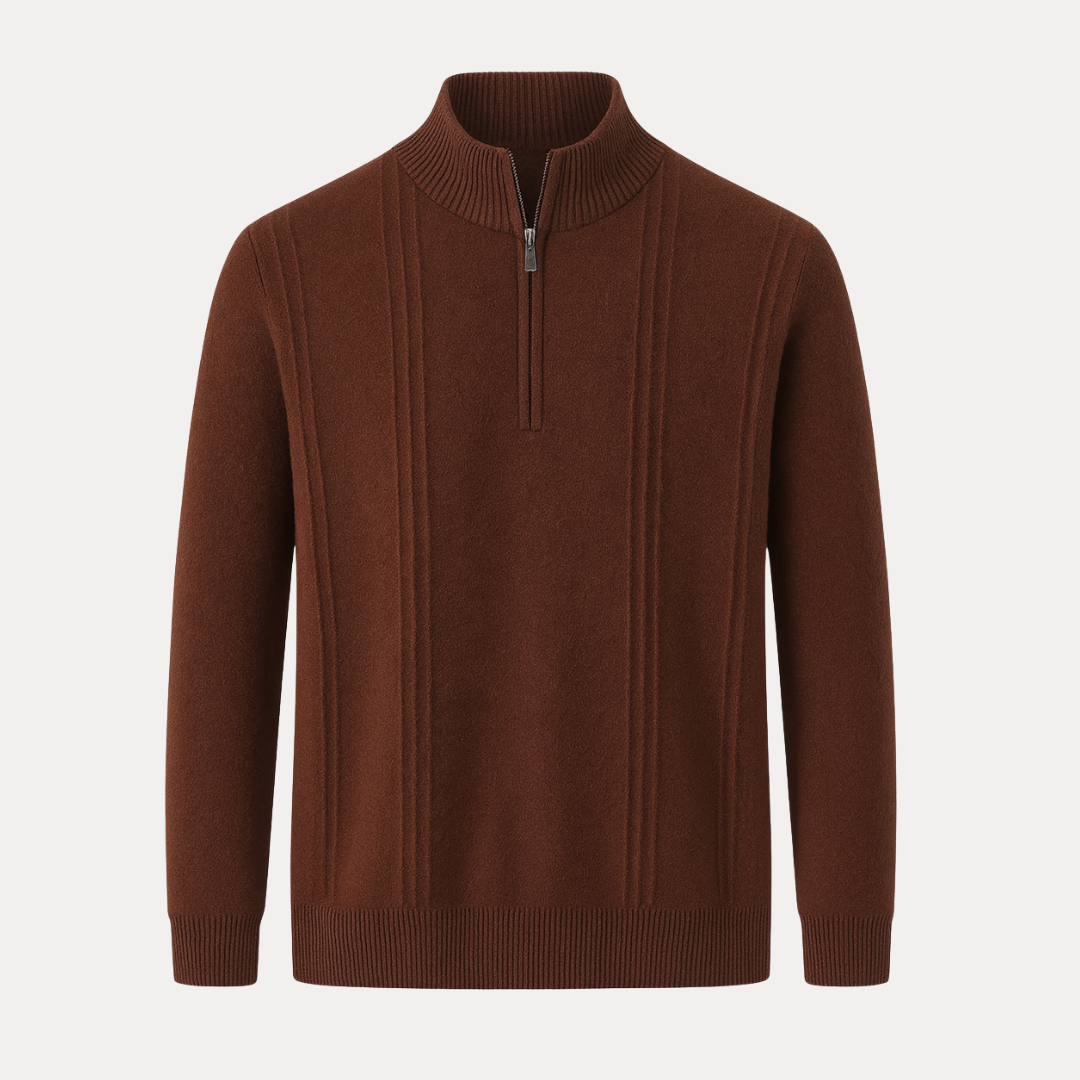 Alessio | Ribbed Turtleneck Sweater