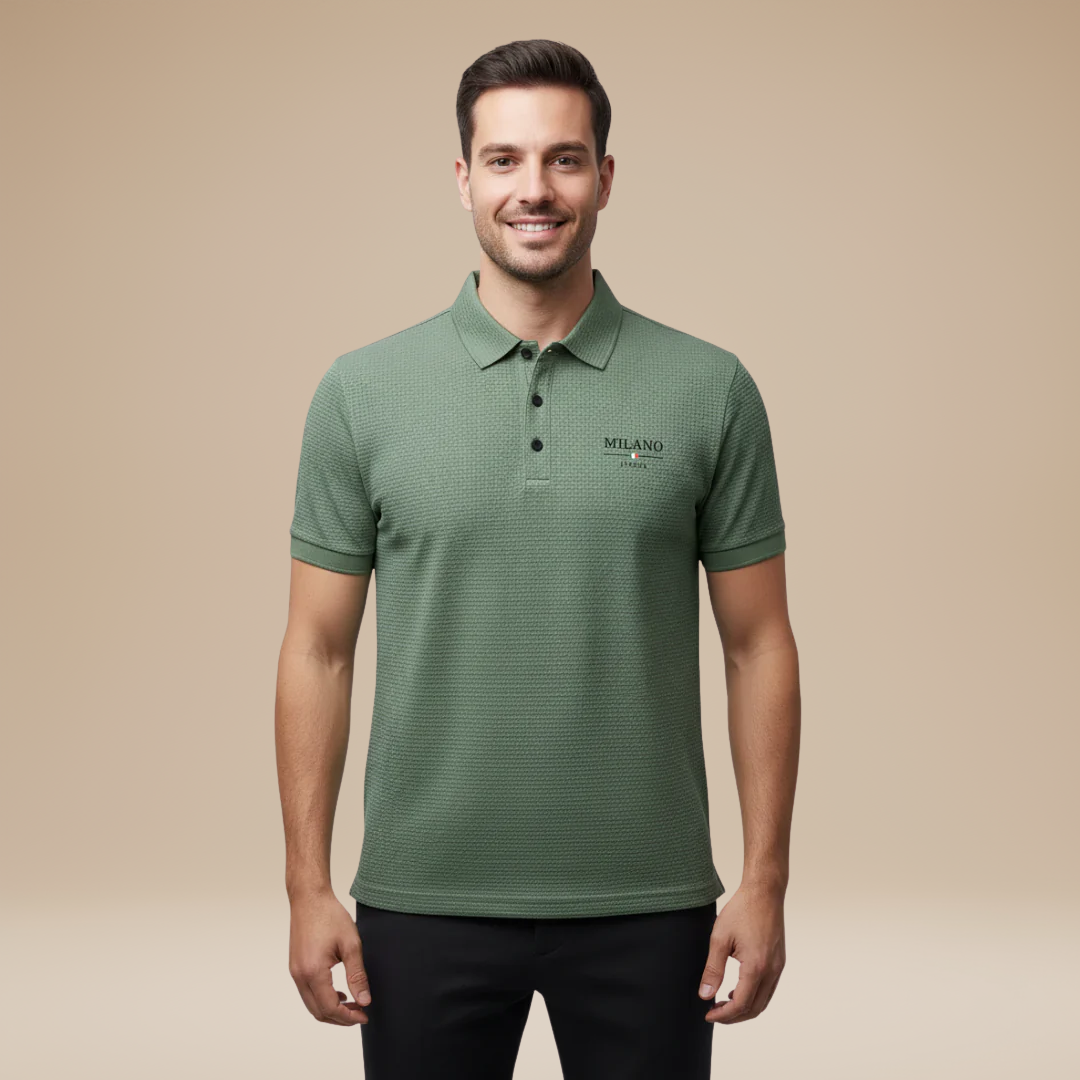 Luca | Polo Uomo Elegante Stile Italiano Classico