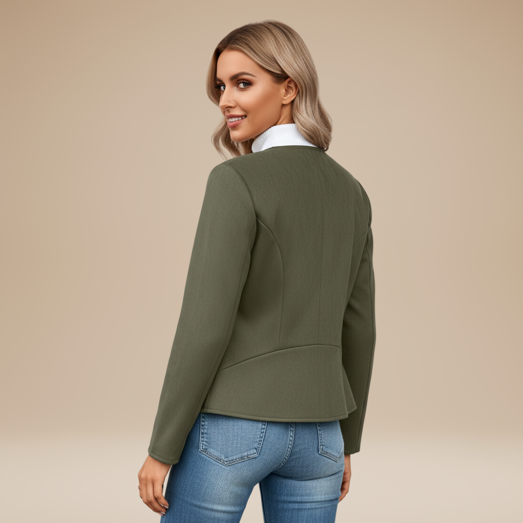 Gioia | Giacca Donna con Zip dal Design Pulito