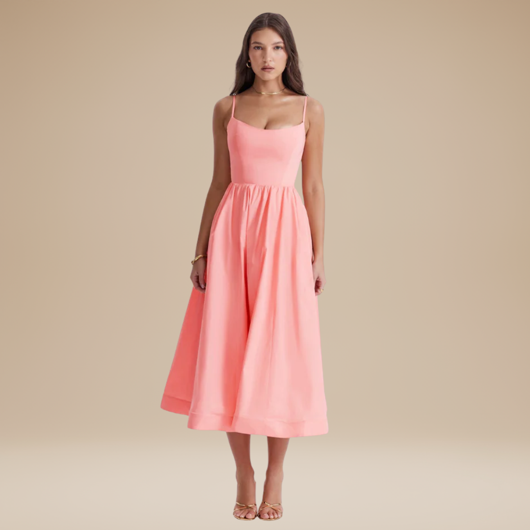Gemma | Midi Dress with Straps