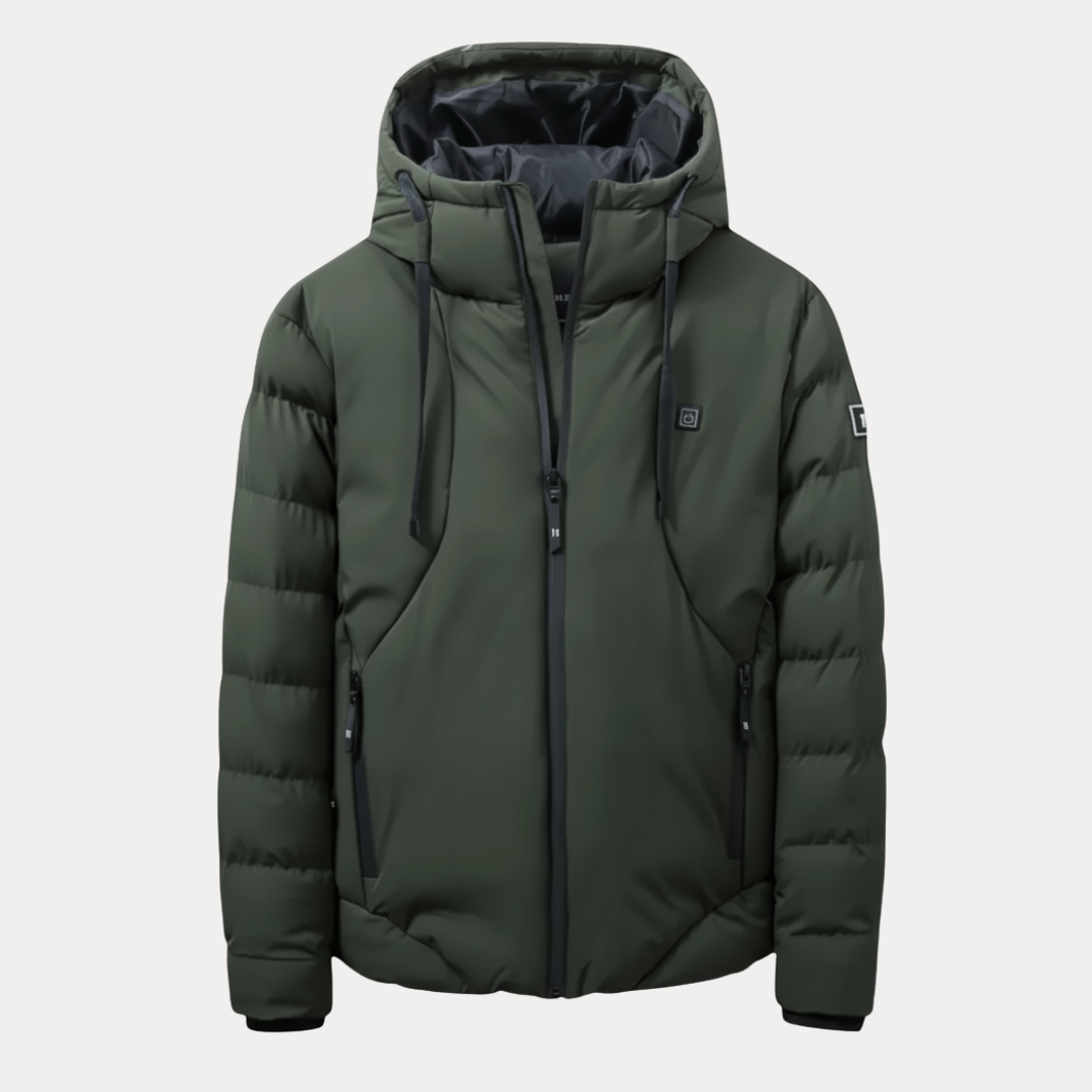 Raffaele | Men's Winter Down Jacket with Modern Hood