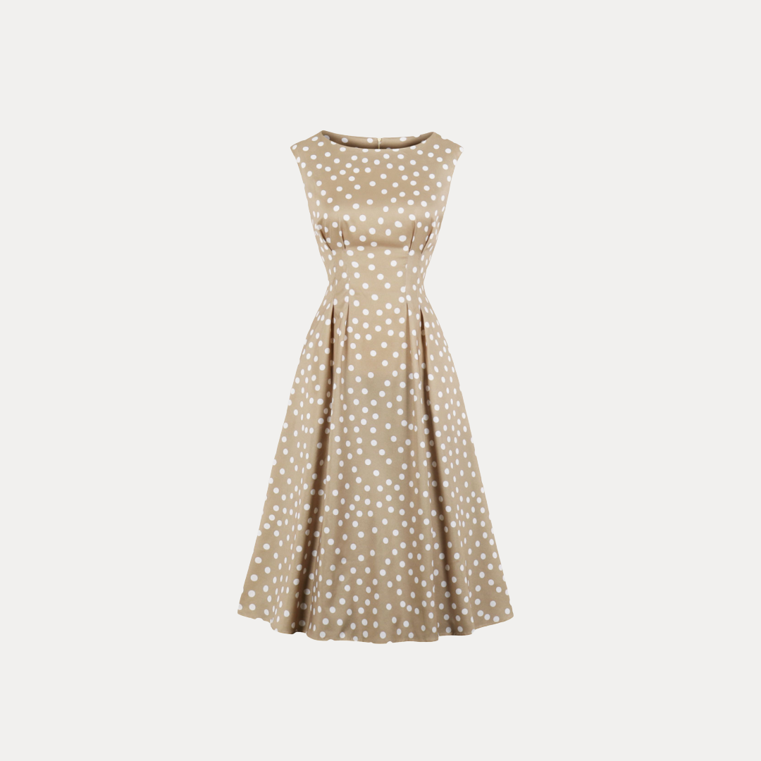 Jacinta | Abito Midi a Pois