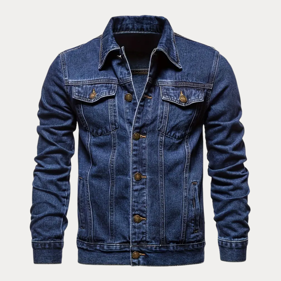 Vincenzo | Giacca Uomo Stile Denim Iconica e Moderna