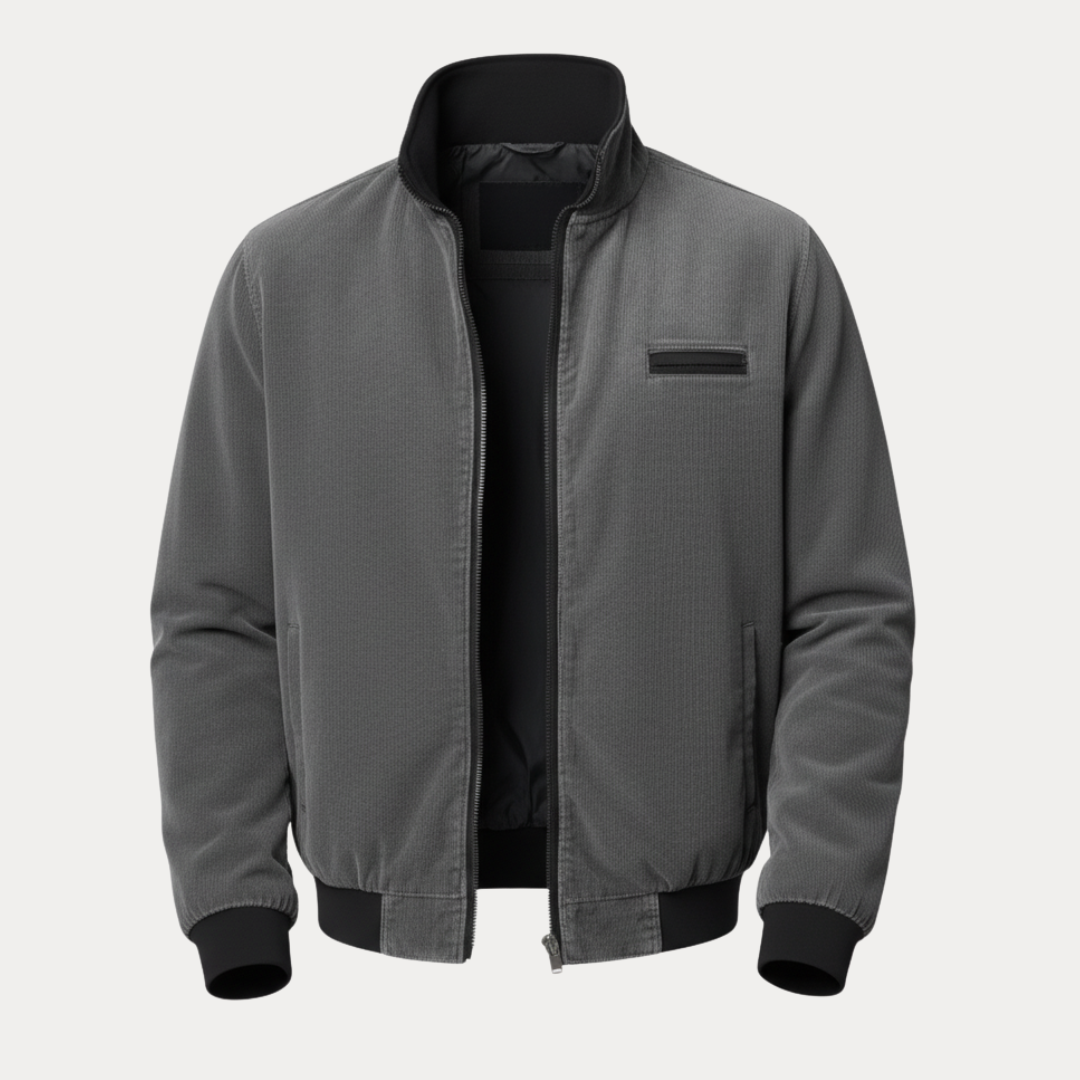 Sergio | Giacca Uomo Casual con Cerniera Frontale