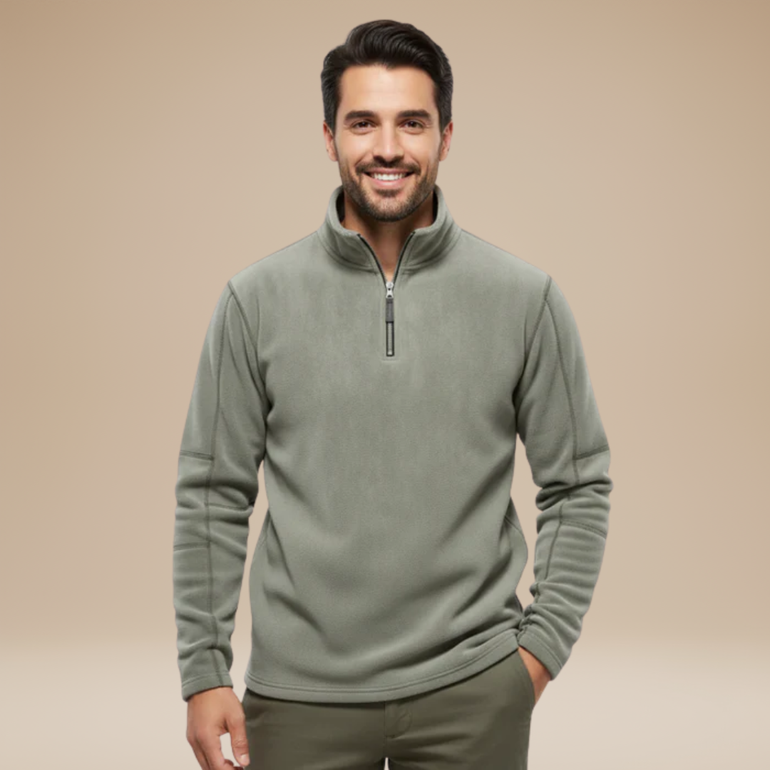 Riccardo | Half-Zip Fleece Sweater