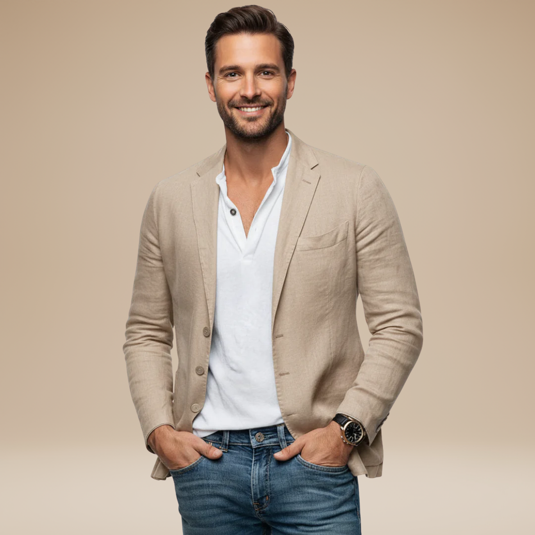 Luca | Men's Casual, Elegant, and Lightweight Tailored Blazer