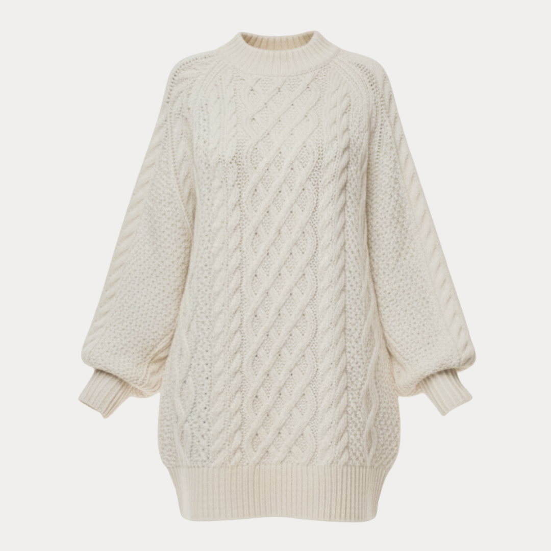 Sara | Maglione Donna Oversize Stile Chic Autunnale