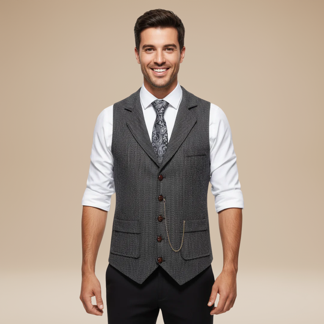 Tommaso | Men's Elegant Vest in a Classic Modern Style