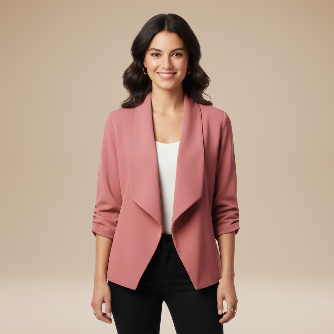 Giulia | Blazer Leggero Aperto da Donna