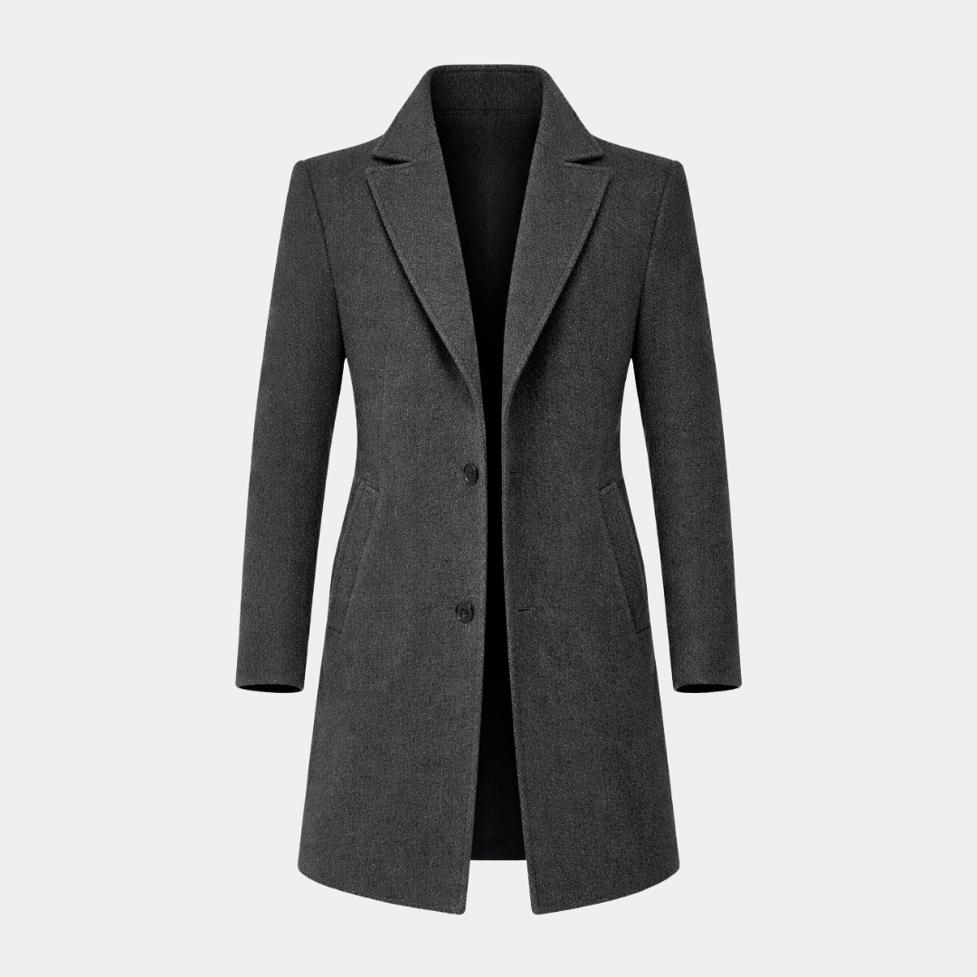 Ercole | Cappotto Lungo Uomo dal Design Deciso