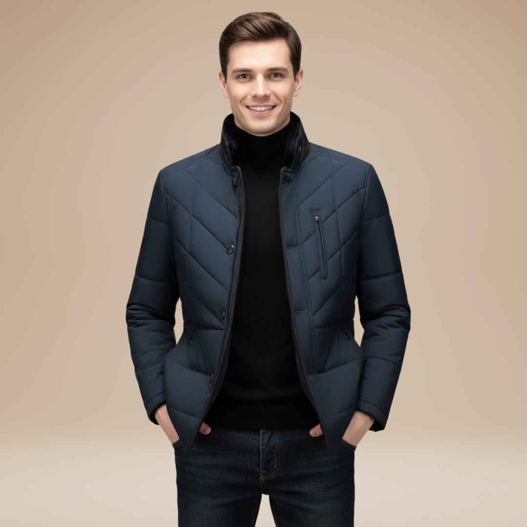 Federico | Winter Jacket with Mandarin Collar